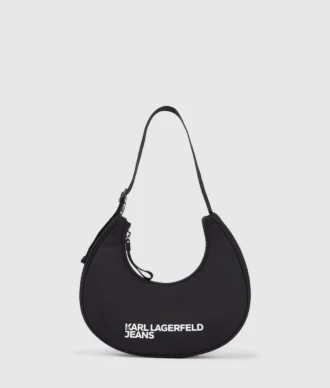 Logo nylon moon skulderveske