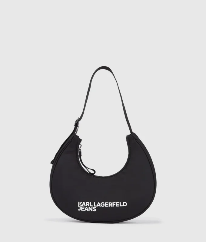 Logo nylon moon skulderveske
