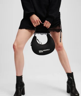 Logo nylon moon skulderveske