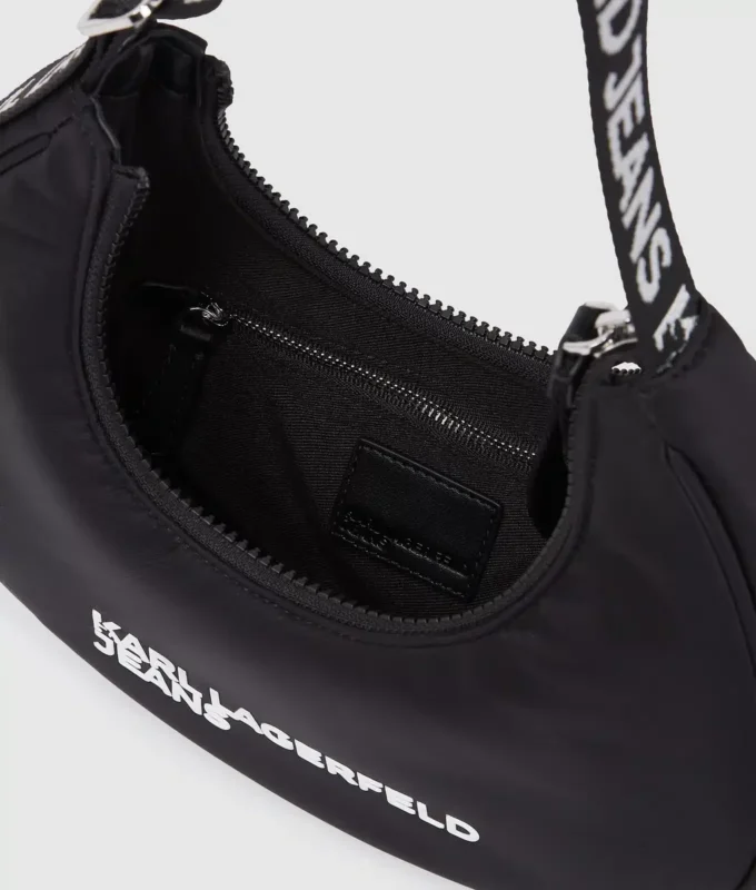 Logo nylon moon skulderveske