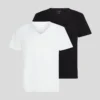 LOGO V-NECK T-SKJORTE – 2-PAK