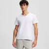 LOGO V-NECK T-SKJORTE – 2-PAK