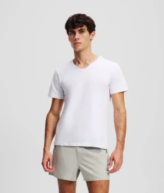 LOGO V-NECK T-SKJORTE – 2-PAK