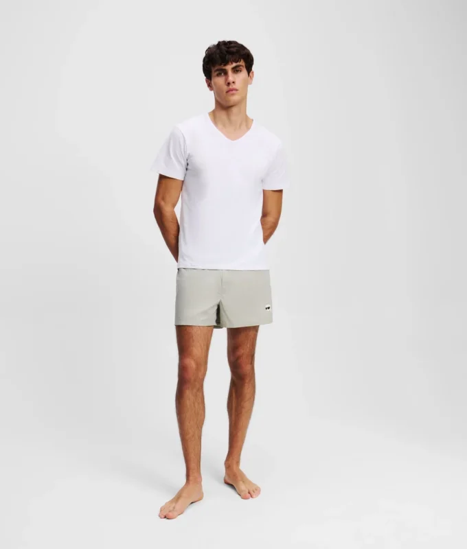 LOGO V-NECK T-SKJORTE – 2-PAK