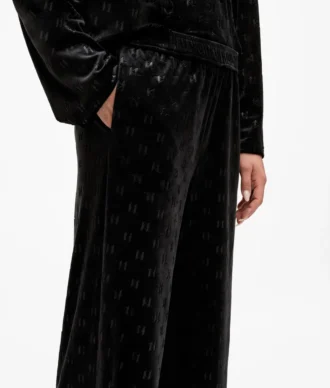 Loungebukse med monogram