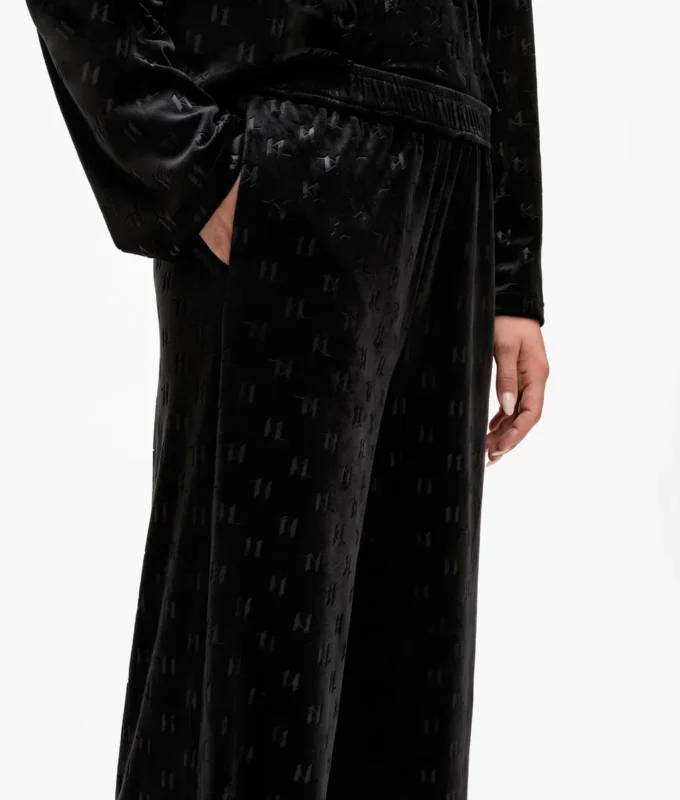 Loungebukse med monogram