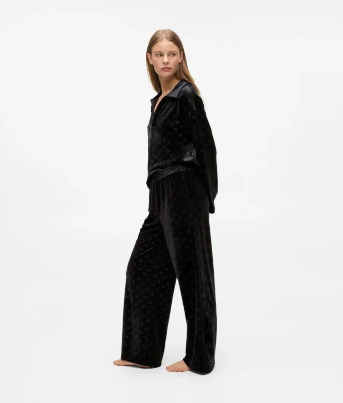 Loungebukse med monogram