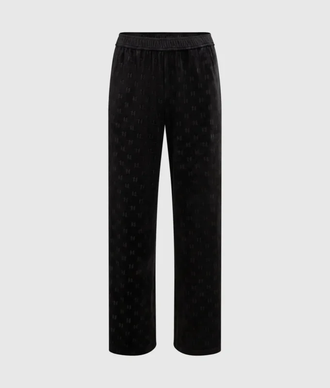 Loungebukse med monogram