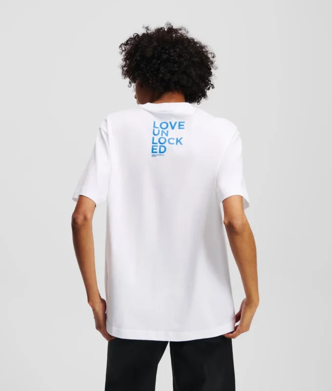 LOVE UNLOCKED T-SKJORTE