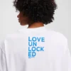 LOVE UNLOCKED T-SKJORTE