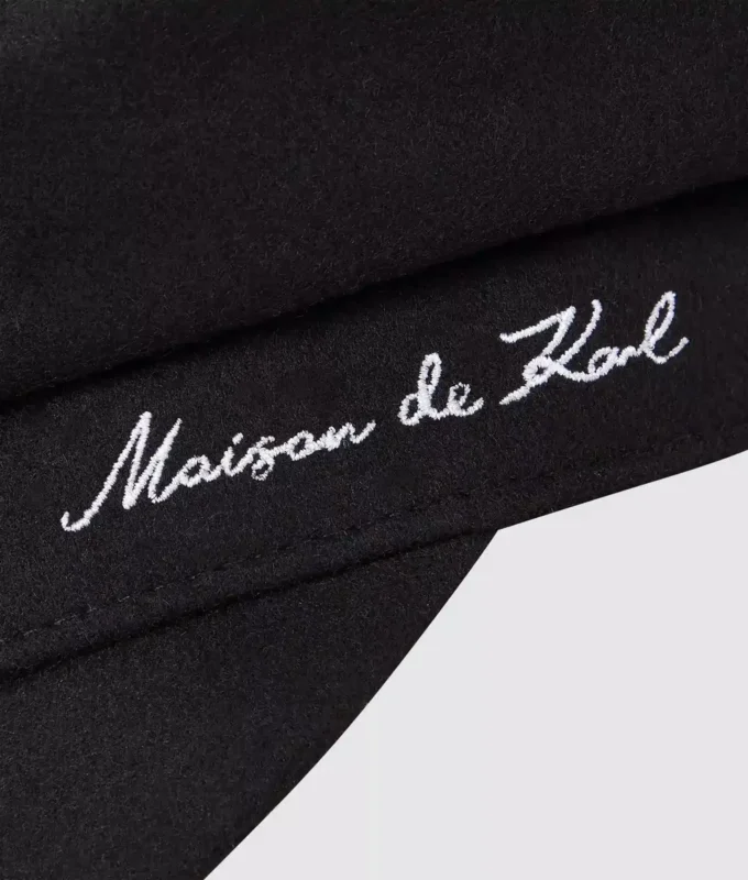Maison de Karl baker boy-cap