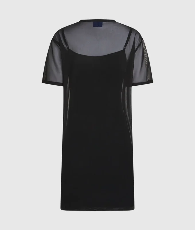 Mesh T-skjortekjole