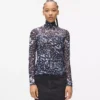 Mesh-top med helprint