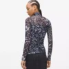 Mesh-top med helprint