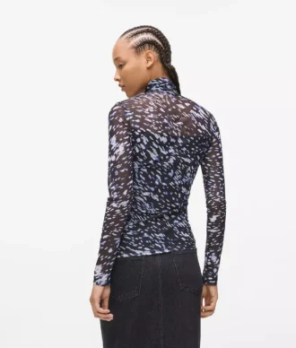 Mesh-top med helprint