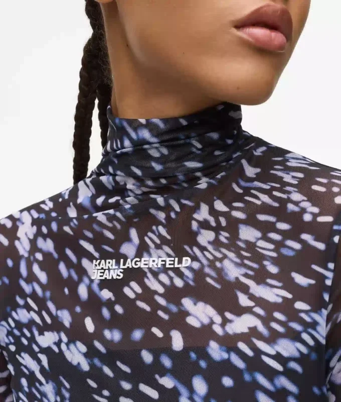 Mesh-top med helprint
