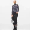 Mesh-top med helprint