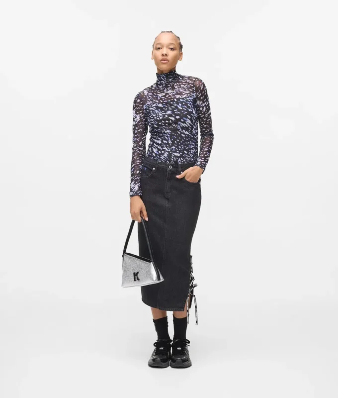 Mesh-top med helprint