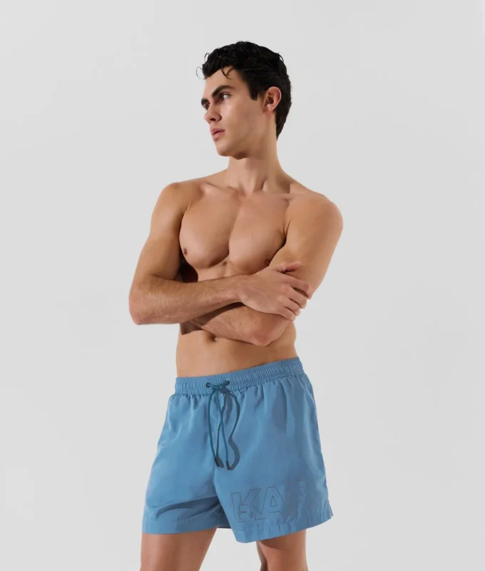 METALLISK LOGO KORTE BOARDSHORTS
