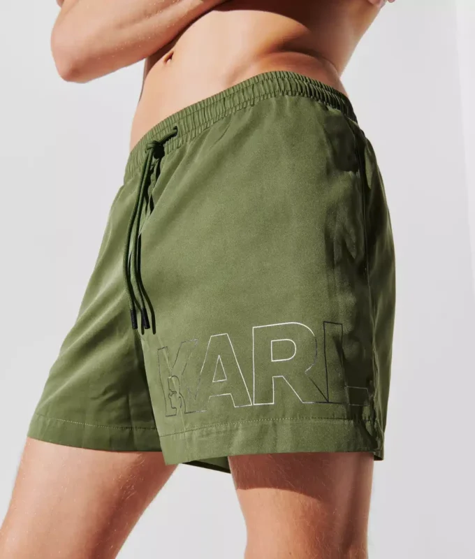METALLISK LOGO KORTE BOARDSHORTS