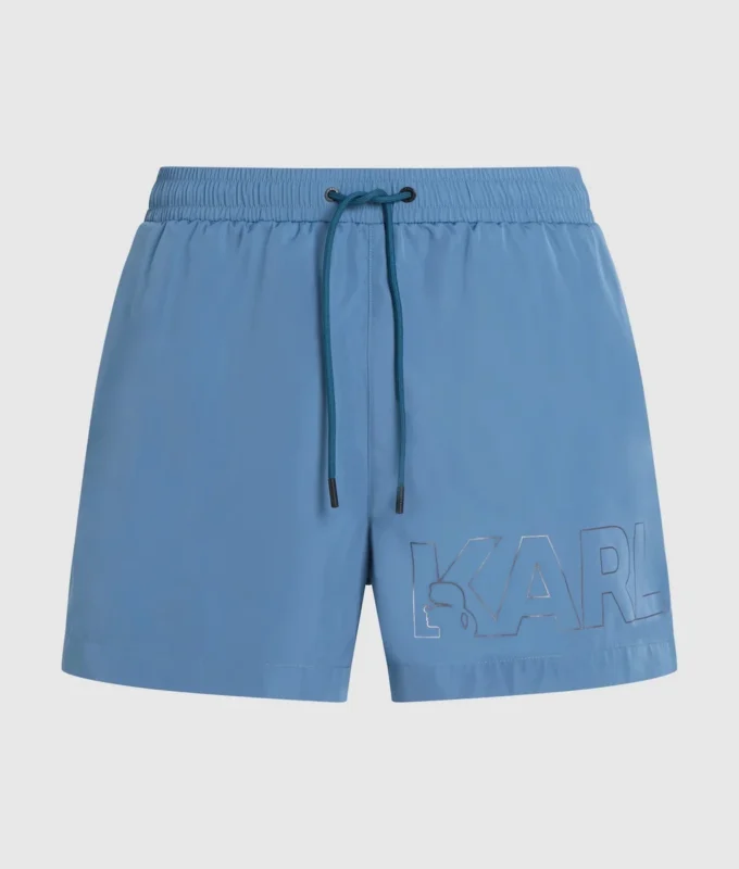 METALLISK LOGO KORTE BOARDSHORTS