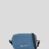 METALLLOGO DENIM KAMERAVESKE