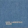 METALLLOGO DENIM KAMERAVESKE