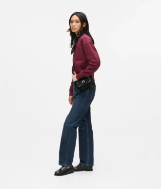 Mini crossbody-veske med solbriller