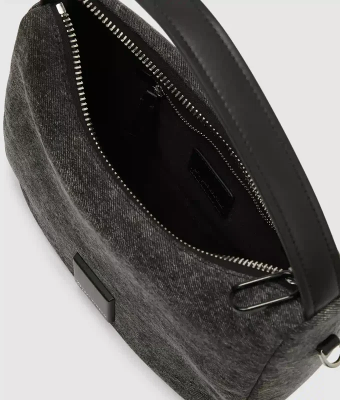 Mini hobo-veske i denim