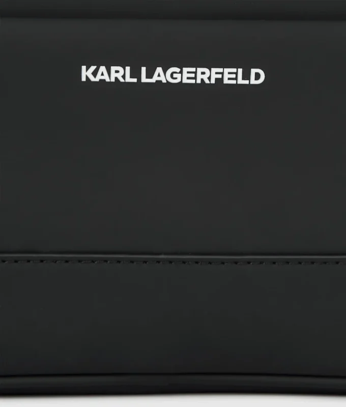 Minimalistisk kameraveske med logo