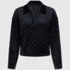 Monogram lounge-poloskjorte