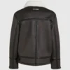 Monogram shearling-jakke