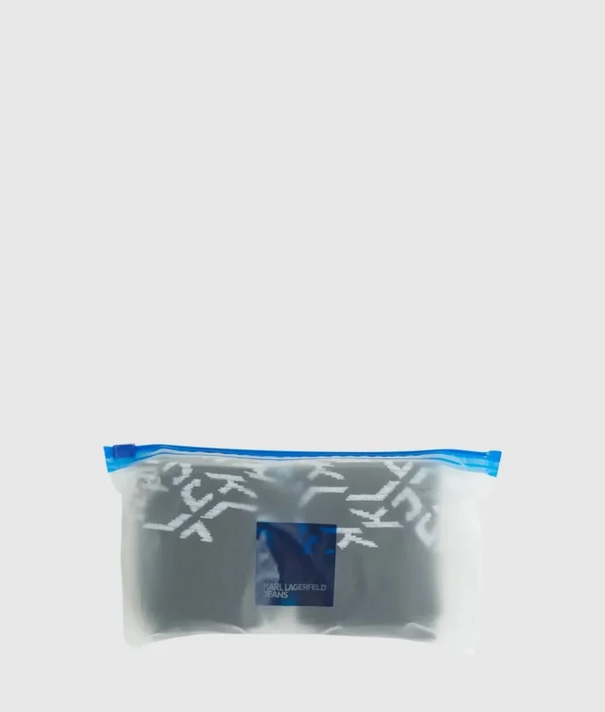 Monogram-sokker – 2-pakning