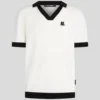 MONOGRAM STRIKKET POLOSKJORTE