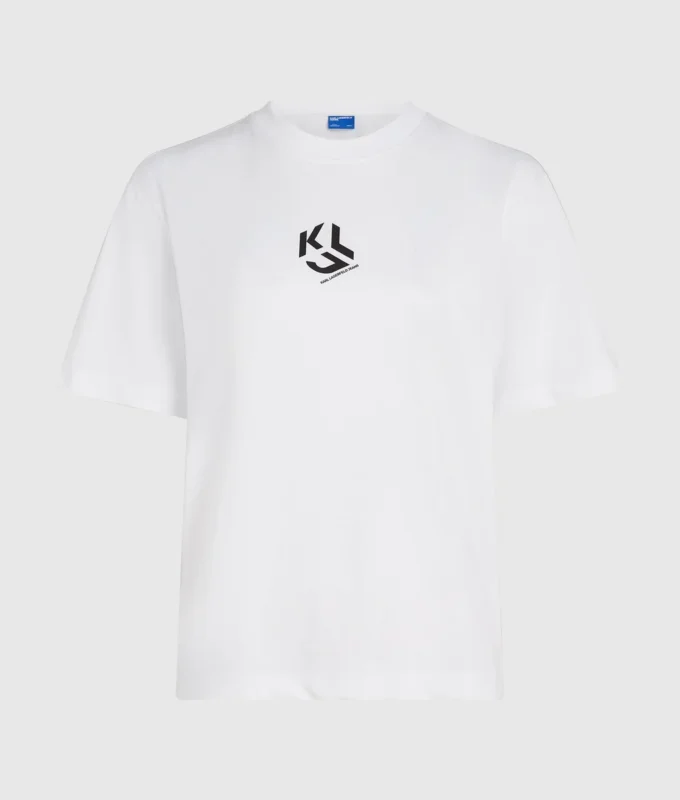 Monogram-T-skjorte med normal passform