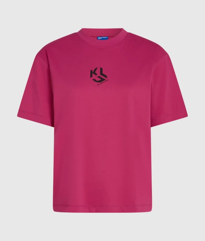 Monogram-T-skjorte med normal passform
