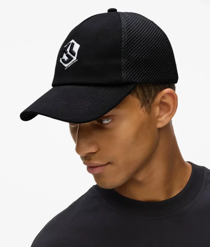 Monogram trucker cap
