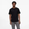 MONOGRAM WOOL-BLEND T-SKJORTE