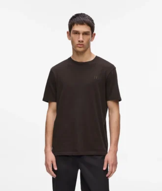 MONOGRAM WOOL-BLEND T-SKJORTE