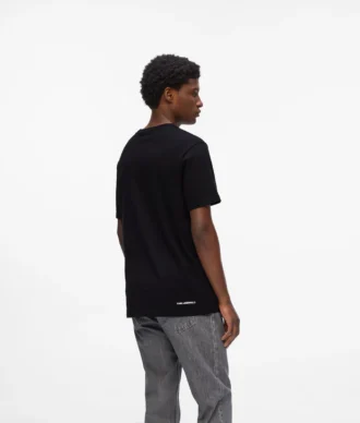 MONOGRAM WOOL-BLEND T-SKJORTE