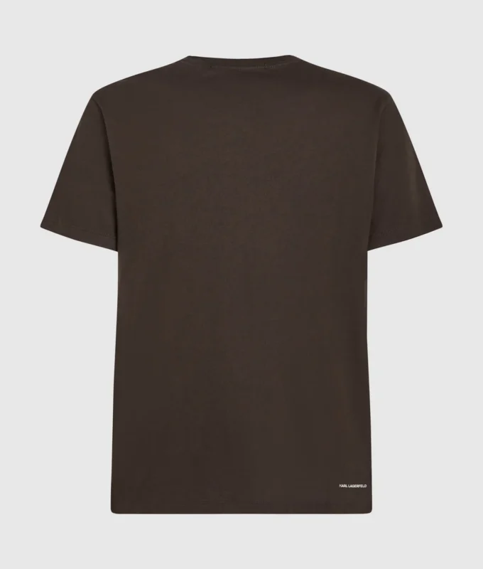 MONOGRAM WOOL-BLEND T-SKJORTE
