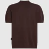 Monogramstrikket poloskjorte