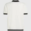 Monogramstrikket poloskjorte