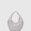 Nylon metallisk skulderveske