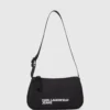 Nylon skulderveske med logo