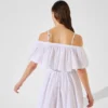 OFF-SHOULDER CROPPED BEACH TOP