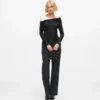 Off-shoulder topp
