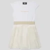 PLEATED PARTY DRESS FOR JENTER