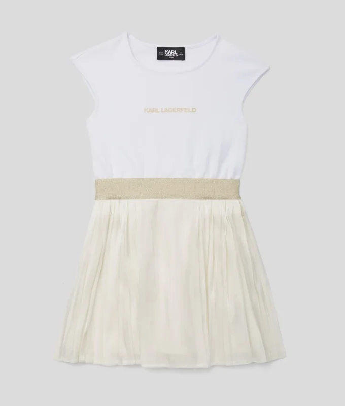 PLEATED PARTY DRESS FOR JENTER