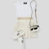 PLEATED PARTY DRESS FOR JENTER